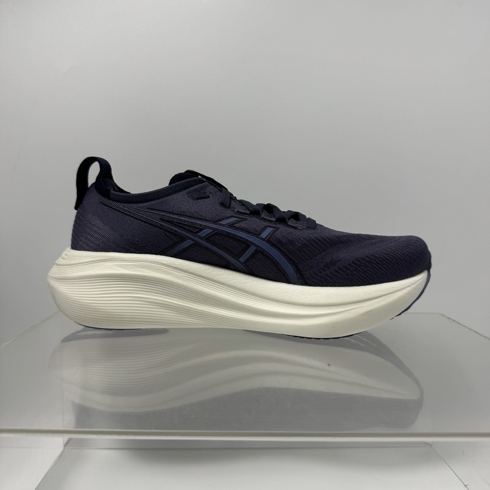 Brand New ASICS Gel Nimbus 27 Indigo Denim Blue 1011B958 Running Men's Size 8 - Picture 3 of 9